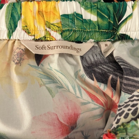 NWOT Soft Surroundings Palm Beach off the shoulder dress - Picture 7 of 8